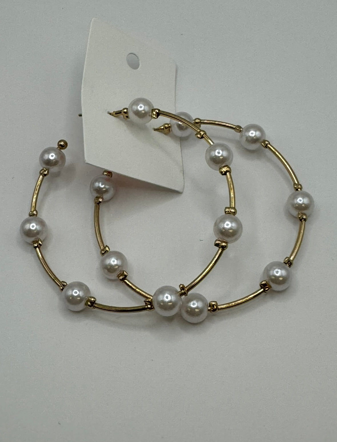 Pearl Hoops