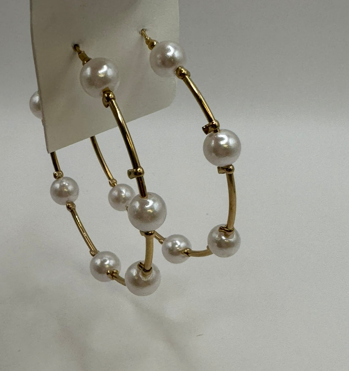 Pearl Hoops